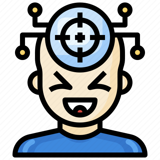 Target, productivity, brain, head, mind icon - Download on Iconfinder