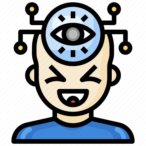 Vision, visualization, view, human, head icon - Download on Iconfinder