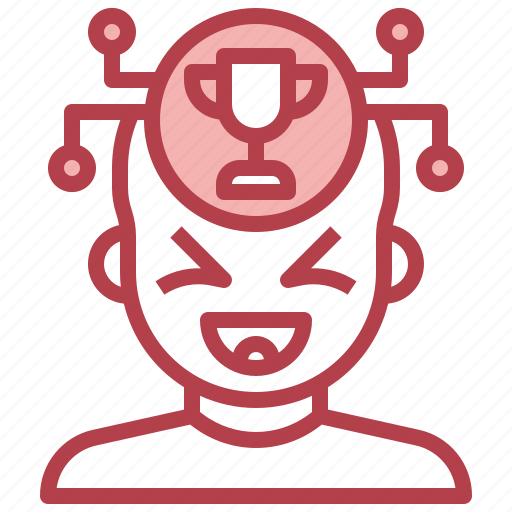 Trophy, success, winner, mind, human icon - Download on Iconfinder