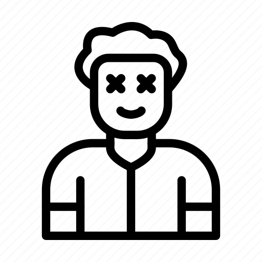 Man avatar, male character, virtual representation, digital identity, virtual world icon - Download on Iconfinder