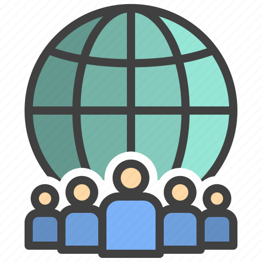 Community, global, business, team, population, organization, network icon - Download on Iconfinder
