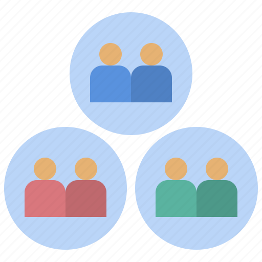 Social, separation, group, couple, private, community, population icon - Download on Iconfinder