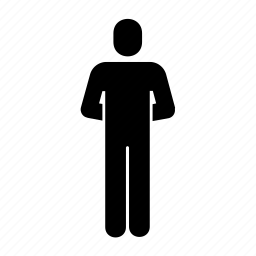 Human, people, silhouette, wait, waiting icon - Download on Iconfinder