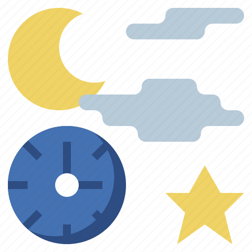 Miscellaneous, moon, night, phases, sleep, sleepy, stars icon - Download on Iconfinder
