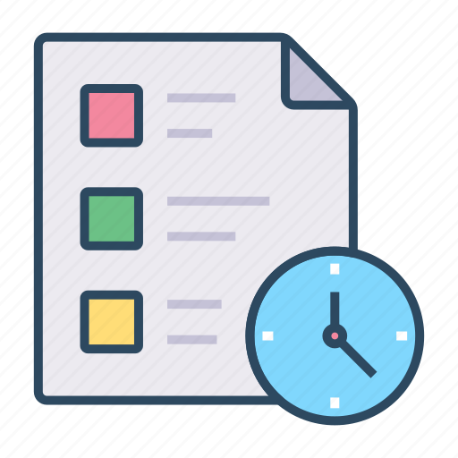 Job, exam, test, time, human resources icon - Download on Iconfinder