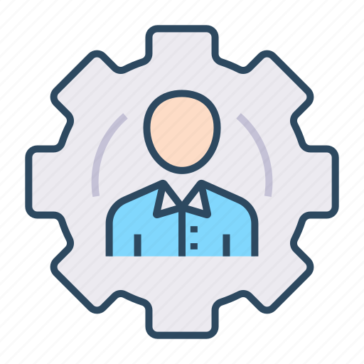 Job, employee control, management, work, human resources icon - Download on Iconfinder