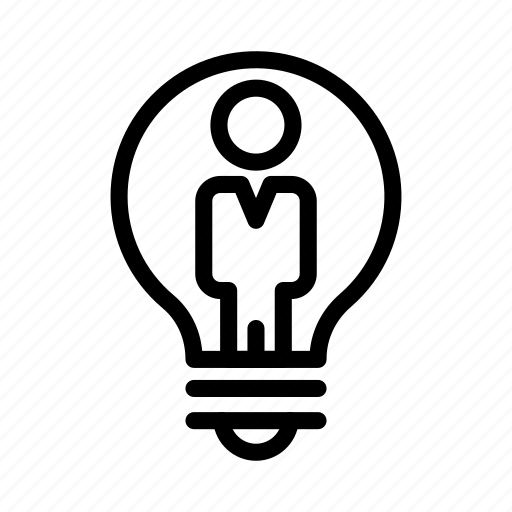 Bulb, creative, idea, innovation, user icon - Download on Iconfinder