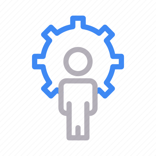 Cog, gear, manager, setting, user icon - Download on Iconfinder