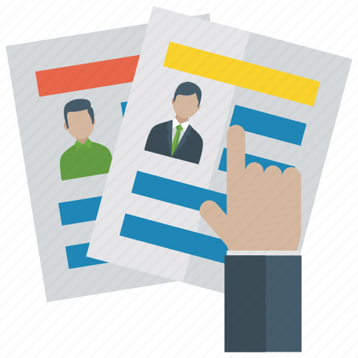 Recruitment, right applicant, screening, selected candidate, talented employee icon - Download on Iconfinder