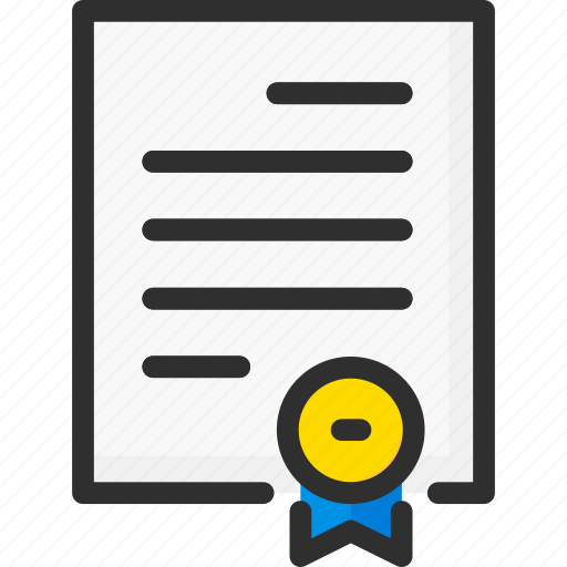 Doc, document, hr, human, medal, resources, sertificate icon - Download on Iconfinder