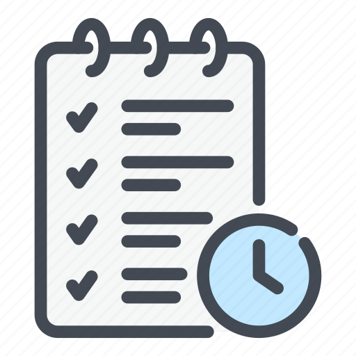 Business, list, marketing, plan, schedule, task, time icon - Download on Iconfinder