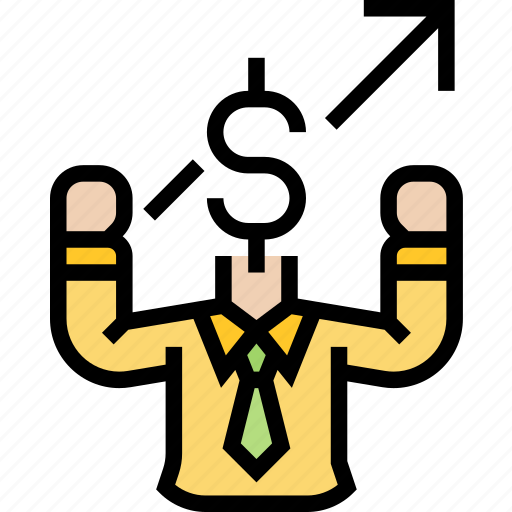 Employee, motivation, salary, promotion, incentive icon - Download on Iconfinder