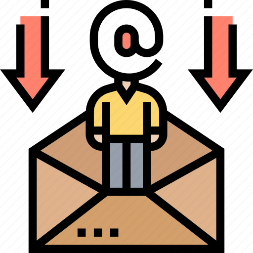 Mail, incoming, inbox, contact, communication icon - Download on Iconfinder