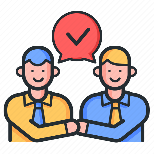 Partnership, agreement, business, men icon - Download on Iconfinder