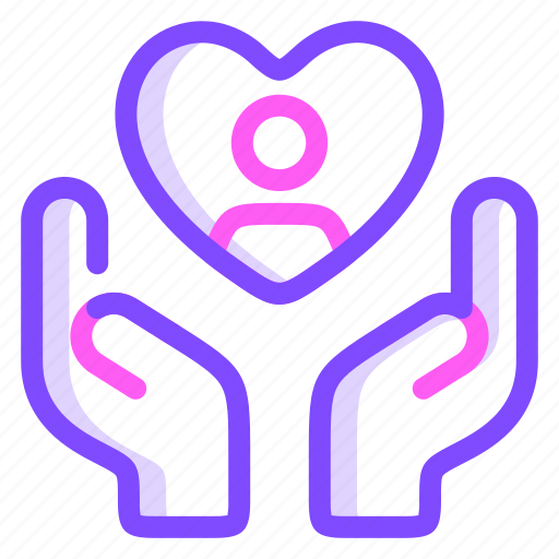 Love, humanitarian, charity, help, care, kindness, support icon - Download on Iconfinder
