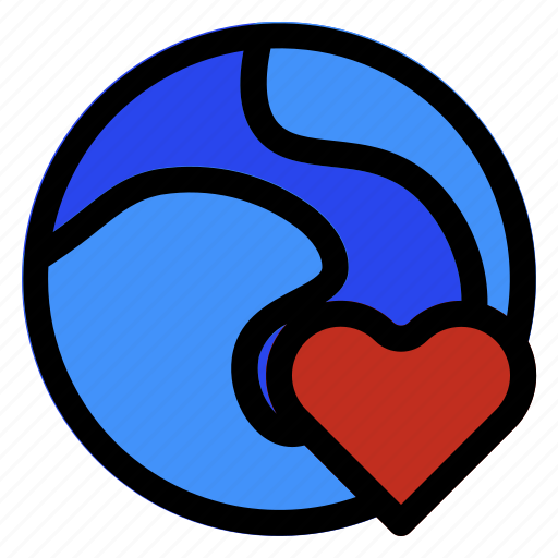 1, love, earth, charity, world, philanthropy icon - Download on Iconfinder