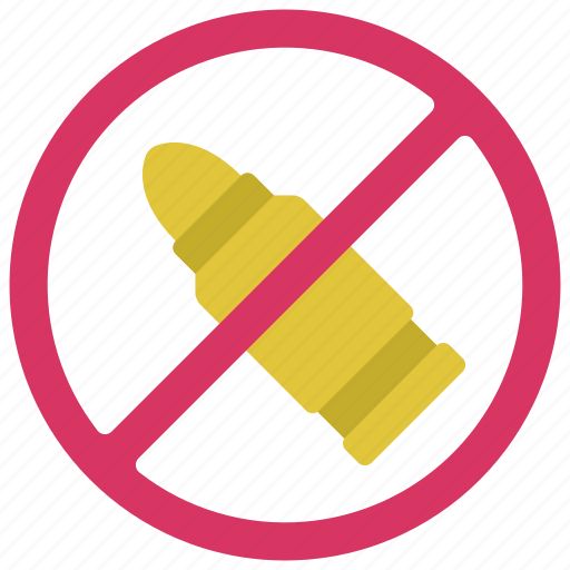 No, bullets, charity, philanthropy, prohibited, war icon - Download on Iconfinder