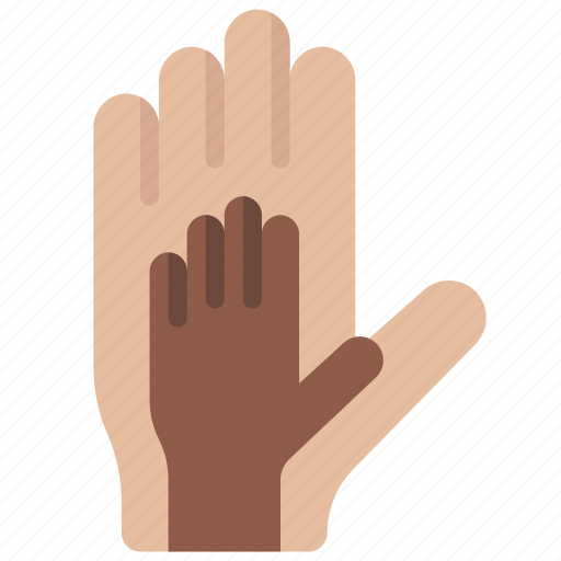Small, and, large, hands, charity, philanthropy icon - Download on Iconfinder