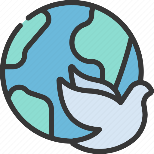 Dove, bird, earth, charity, philanthropy, animal icon - Download on Iconfinder