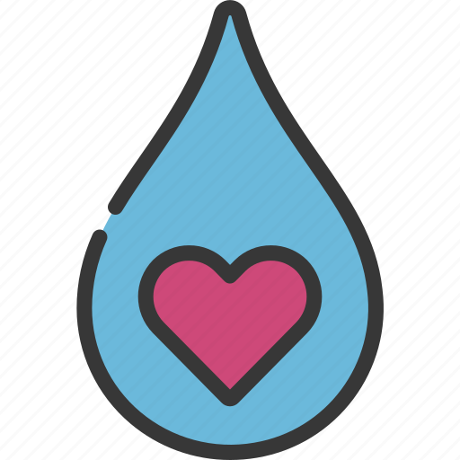 Heart, blood, droplet, charity, philanthropy, donate icon - Download on Iconfinder