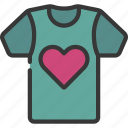 love, t, shirt, charity, philanthropy, top