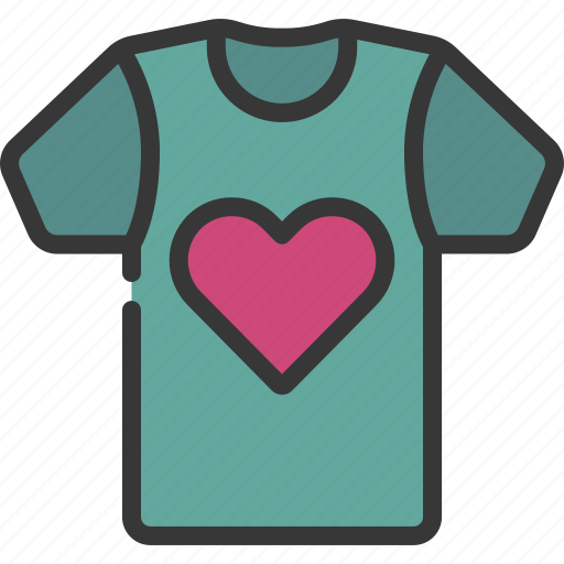 Love, t, shirt, charity, philanthropy, top icon - Download on Iconfinder
