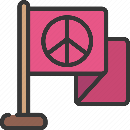 Peace, flag, charity, philanthropy, peaceful icon - Download on Iconfinder