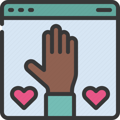 Volunteering, website, charity, philanthropy, volunteer icon - Download on Iconfinder