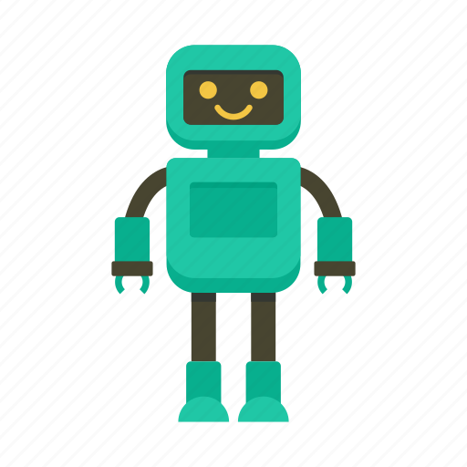 Business, computer, hand, intelligent, man, person, robot icon - Download on Iconfinder