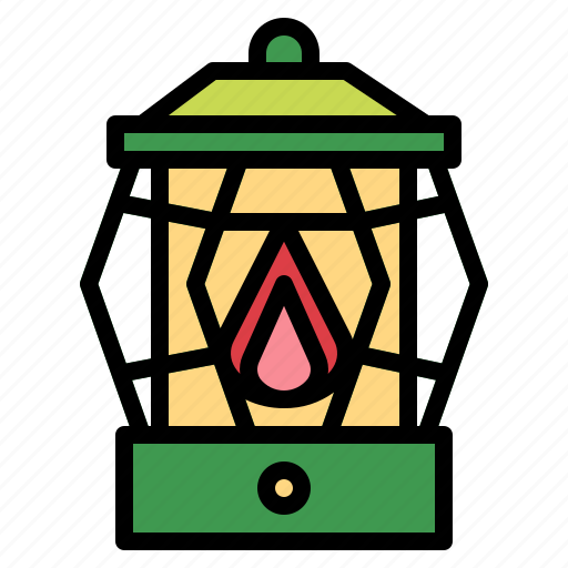 Flame, illumination, lantern, light icon - Download on Iconfinder