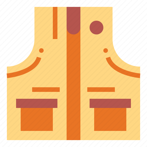 Camping, clothes, fashion, vest icon - Download on Iconfinder