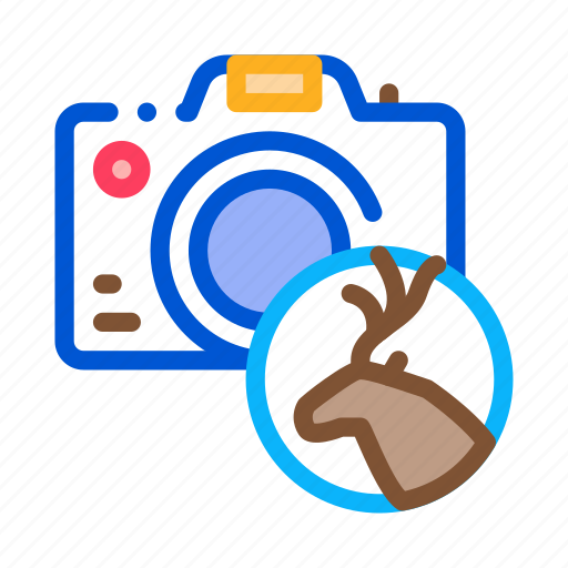 Camera, deer, dog, equipment, gun, hunting, photo icon - Download on Iconfinder