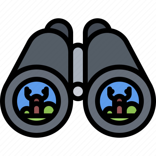 Binoculars, deer, hunter, hunting icon - Download on Iconfinder