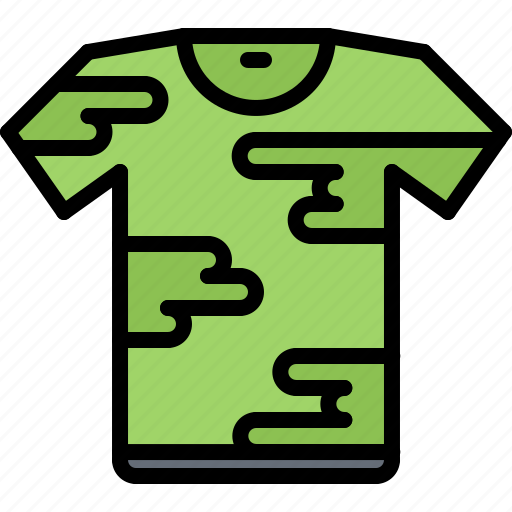T, shirt, clothes, hunter, hunting icon - Download on Iconfinder