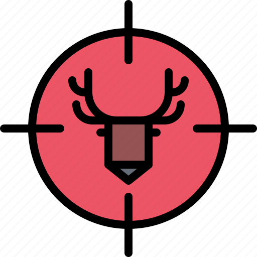 Deer, target, hunter, hunting icon - Download on Iconfinder