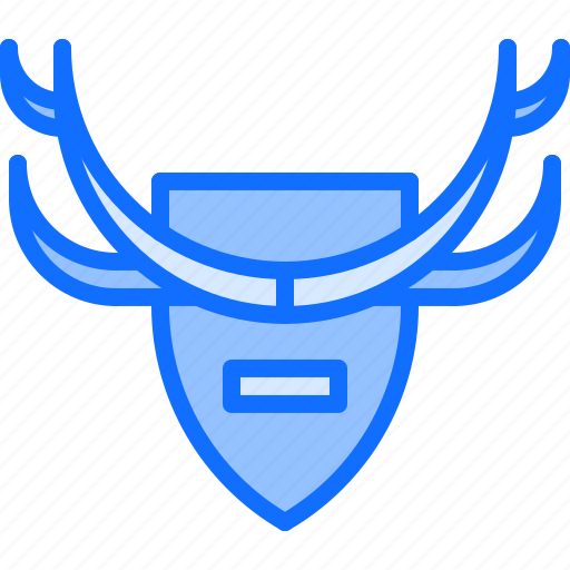 Horns, deer, hunter, hunting icon - Download on Iconfinder