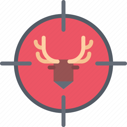 Deer, target, hunter, hunting icon - Download on Iconfinder