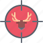 deer, target, hunter, hunting 