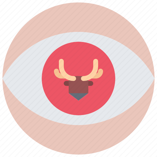 Deer, eye, vision, hunter, hunting icon - Download on Iconfinder