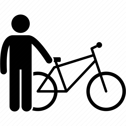 Bicycle, bike, man, people, person icon - Download on Iconfinder