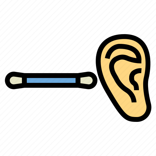 Bud, cotton, ear, earbud, healthcare icon - Download on Iconfinder