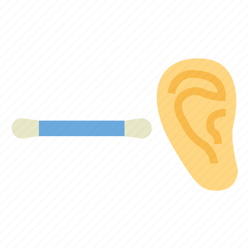 Bud, cotton, ear, earbud, healthcare icon - Download on Iconfinder