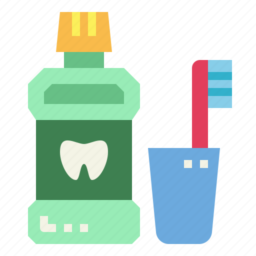 Cleaning, hygiene, mouthwash, toothbrush icon - Download on Iconfinder