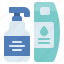shampoo, and, conditioner 