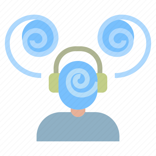 Self, hypnosis, listening, music, digital, calm, mind icon - Download on Iconfinder