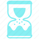 hourglass, clock, timer, sand, hour, time