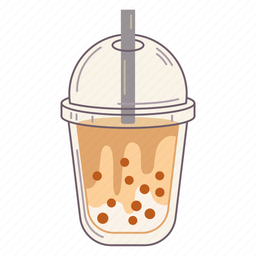Drink, milk, beverage, ice, delicious, pearl, cup icon - Download on Iconfinder