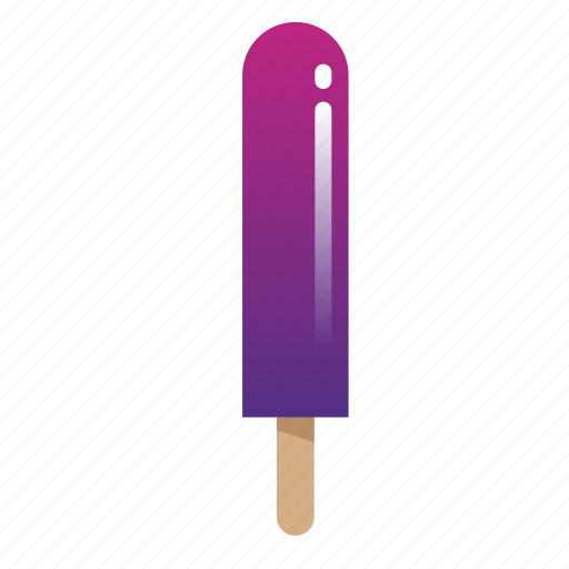 Dessert, food, frozen, grape, ice cream, stick, popsicle icon - Download on Iconfinder