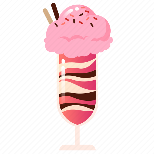 Dessert, food, frozen, ice cream, parfait, sundae icon - Download on Iconfinder