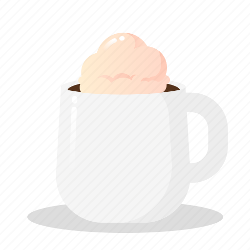Affogato, cafe, coffee, dessert, food, frozen, ice cream icon - Download on Iconfinder